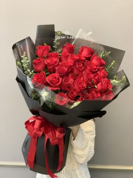 bó hoa hồng tặng tốt nghiệp