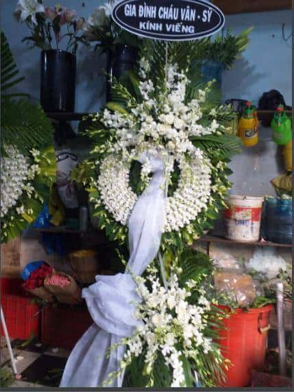 hoa đám tang đạo thiên chúa